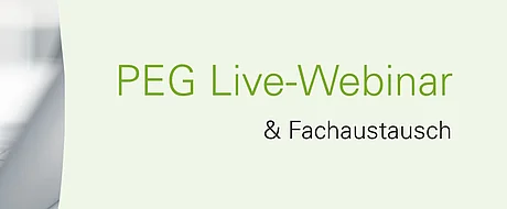 PEG - Live-Webinar & Fachaustausch