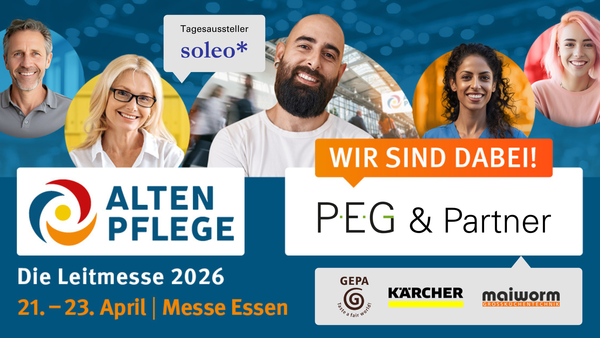 PEG - Save the date Altenpflege 2026 PEG - Save the date Altenpflege 2026