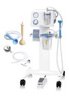 PEG - Stationäres Vakuum-Absauggerät von Medela Stationäres medizinisches Absauggerät von Medela mit Vakuumpumpe, Sammelbehälter und Rollständer