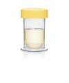 PEG - Muttermilch-Sammelbehälter von Medela Transparenter Muttermilchbehälter mit Skala zur sicheren Aufbewahrung abgepumpter Milch