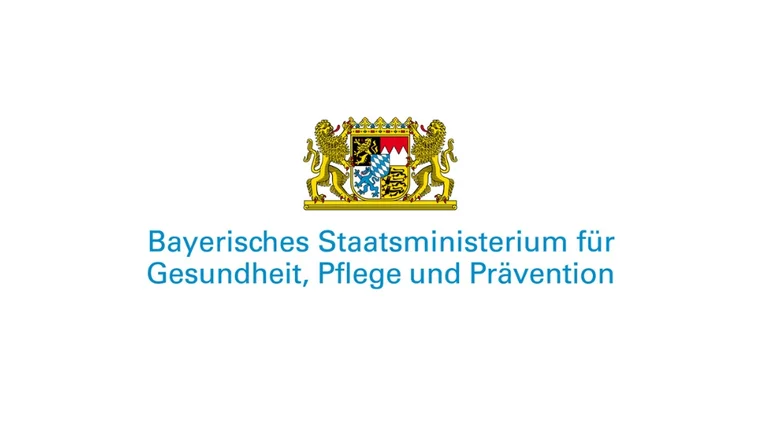 PEG - Logo Bayerisches Staatsministerium für Gesundheit, Pflege und Prävention